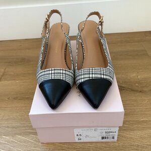 Chinese Laundry Mariella Slingback Pointed Cap Toe Pump (Size 8.5)